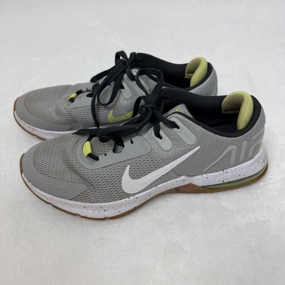 Nike Air Max Alpha Trainer 4 Shoes Mens Size 12 Gray Sneakers Gym CW3396-005